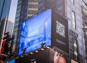 뉴욕 타임스퀘어에 한국인 작품 걸렸다