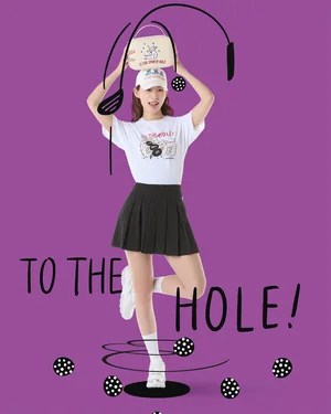 르꼬끄 골프, 아티스트 하이다나와 협업…젊은 세대 정조준