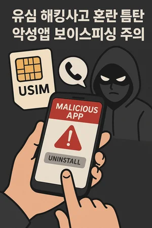 SKT 유심 해킹 사태 틈타 악성앱·보이스피싱 기승