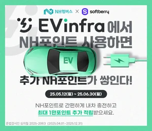 NH농협은행, 소프트베리 제휴 기념 NH포인트 추가적립