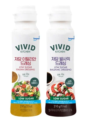 동원홈푸드, 여름 겨냥한 비비드키친 저당 드레싱 2종 출시
