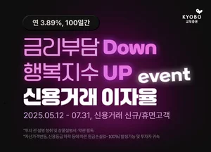 교보증권, 신용거래 금리인하 이벤트 실시