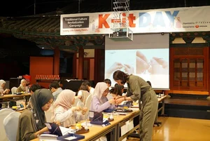 농심, 외국인에게 한국 무형유산 알리는 '케잇데이' 진행