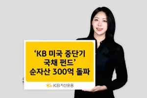 ‘KB 미국 중단기국채 펀드’ 순자산 300억 돌파