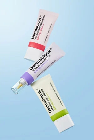 씨엠에스랩 더마코스메틱 '더마블록', 썬케어 3종 다이소 출시