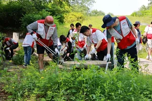 희망브리지, 도봉산 둘레길에서 ‘플로깅’ 활동 진행