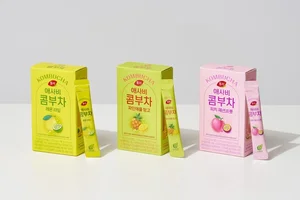 동서식품, 신제품 ‘동서 애사비 콤부차’ 3종 출시