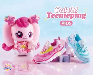 '엄마아빠 파산각' 하츄핑, 휠라도 태운다..휠라 키즈, 하츄핑 여름 컬렉션 출시