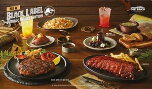 아웃백, ‘블랙라벨 스테이크 쥬라기월드 에디션’ 선봬