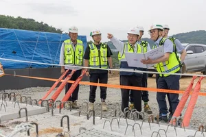 HDC현대산업개발 정경구 대표, 직접 현장 찾아 안전점검