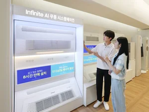 삼성전자 가정용 시스템에어컨, 1일 설치 만족도↑