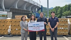 엘지유니참, 생리대·기저귀 44만 개 기부