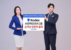 끝나지 않는 호황에...KODEX AI전력인프라 2종, 합산 순자산 8천억 돌파