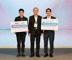 우리금융그룹, 동양·ABL생명 환영식..