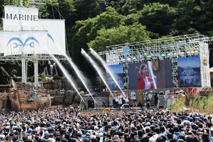 캐리비안베이, 2주간 10만명 방문