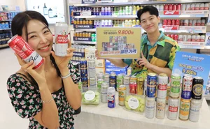 [포토] 폭염엔 시원한 맥주와 수박이 최고!