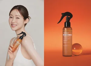 스킨유, 배우 차정원과 신제품 캠페인 전개