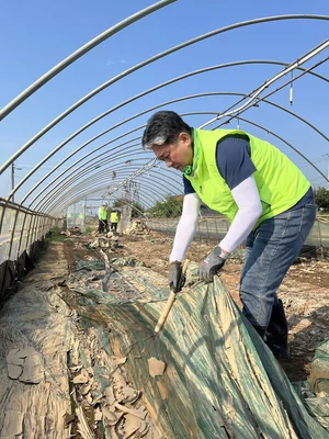 NH선물, 집중호우 피해 농가 지원 일손돕기 실시 