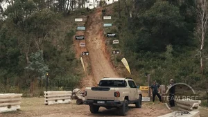 기아, 타스만 호주 험난 오프로드 언덕 정복