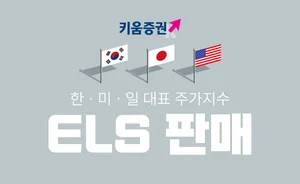 키움증권, 세전 연 9.2% 한미일 대표지수 ELS 판매