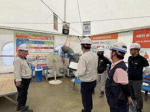 중흥그룹, 혹서기 ‘폭염재난 예방활동’ 강화…근로자 안전 총력