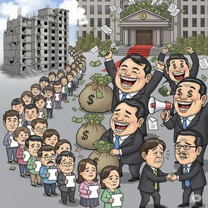 '100%승소'믿었다 낭패..부동산집단소송 부추기고 '뒷주머니'