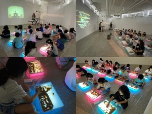 반도문화재단, 여름방학 맞아 어린이 대상 샌드아트 공연·체험 진행