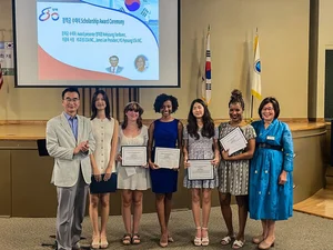 HS효성, 美 앨라배마 지역 우수학생들에 장학금 전달