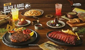 아웃백, ‘블랙라벨 쥬라기월드 에디션’ 이번달 종료