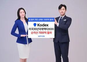 삼성자산, KODEX 미국30년국채액티브(H) 순자산 7000억 돌파