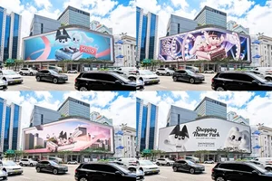 신세계면세점, 초대형 미디어 아트 ‘쇼핑 테마 파크’ 상영