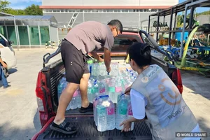 월드쉐어, 강릉시 가뭄 피해 지역에 생수 5000박스 긴급 지원