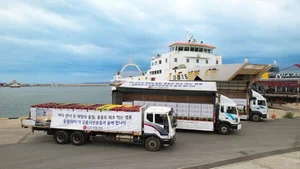 LG생활건강, 강릉에 생수 ‘울림워터’ 30만병 지원