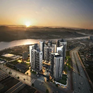 '안동 용상 하늘채 리버스카이', 신축 프리미엄 기대