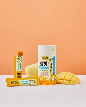 빙그레, 어린이 키 성장 건기식 '잘키 키성장 스틱' 출시