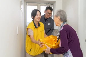 HDC현대산업개발, 추석 맞이 천안시 취약계층에 식료품 기부