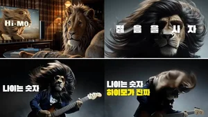 '맞춤가발' 하이모의 유쾌한 AI 광고 캠페인 