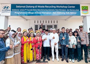 현대차, 인니 브카시에 플라스틱 자원순환시설 개소