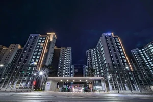 동문건설, '원주 동문 디 이스트' 점등식 개최...873세대 대단지 조명 밝혀