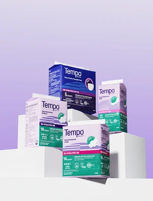 동아제약 ‘템포’, 초경의날 취약계층 여성청소년에게 생리대 기부