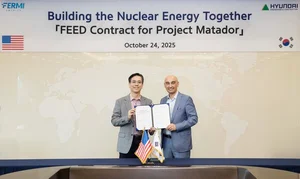 현대건설, 국내 최초 美 대형원전 4기 건설 계약...