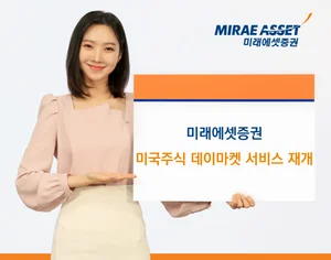 미래에셋증권, 미국주식 데이마켓 서비스 4일 재개