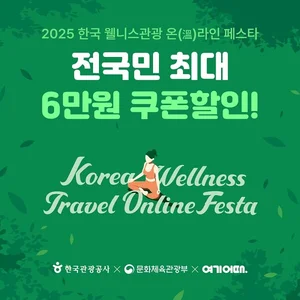 여기어때, 웰니스관광 온라인 페스타..