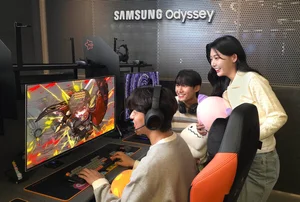 삼성전자, 넥슨 '메이플아지트'서 오디세이 체험존 운영