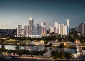 탄천 생활권 누리는 '더샵 분당티에르원' 본격 분양