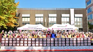 고려아연, 한파 취약계층에 김장김치·방한용품 나눔