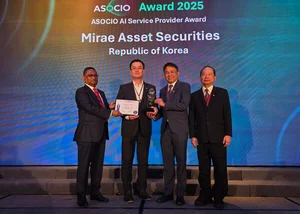 미래에셋증권, ‘ASOCIO 어워드 2025’ AI서비스프로바이더 부문 수상
