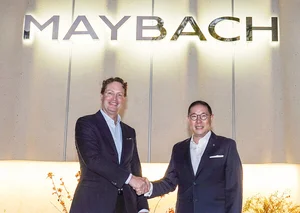 조현상 HS효성 부회장, 올라 칼레니우스메르세데스-벤츠 CEO와 협력 방안 논의