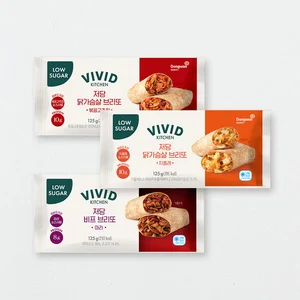 동원홈푸드, 비비드키친 저당 브리또 3종 출시