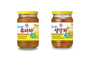 오뚜기, ‘라이트앤조이 당을 줄인 액상차’ 2종 출시